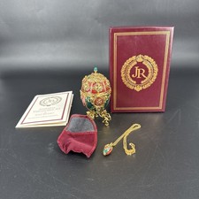 Vintage Joan Rivers Imperial Treasures Egg “The Angel Egg”COA IOB picture