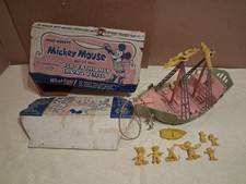 Ideal Walt Disney’s Mickey Mouse & Old-Fashioned Sailing Vessel - Vintage 1950's picture