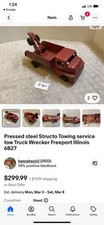 vintage Structo Towing Service truck picture