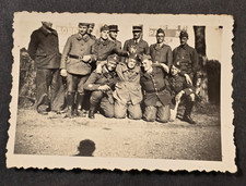 WWII Military Photo French Soldiers Group France Barracks picture