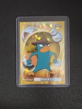 AGENT P 2026 TOPPS CHROME DISNEY GOLD REFRACTOR SAPPHIRE /50 #117 Q4856 picture