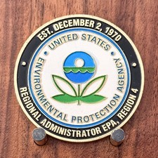EPA Region 4 Southeast Native Tribes Environmental Challenge Coin  W#12 picture