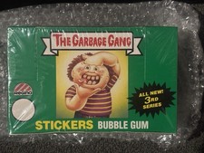The Garbage Gang Series 3 Full Box Mint Condition: still in original shrink wrap picture