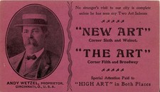 Antique PRE-PRO Saloon Trade Card 