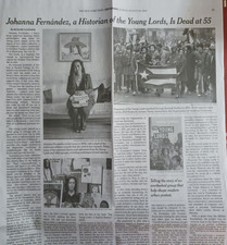 Johanna Fernandez 55 Young Lords Willie Colon 75 Latino Obituary New York Times picture