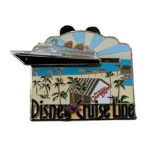 Vintage 2002 Disney Cruise Line Slider Pin Ship Castaway Cay Original AUTHENTIC picture