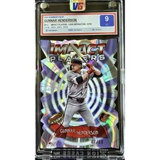 2023 Topps Bowman's Best Gunnar Henderson IP-4 Lava Refractor /50 VerifiedGrades picture