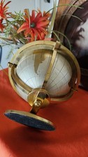 Vintage Rare Imexal  WORLD TIME GLOBE DESK ALARM CLOCK picture