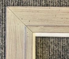 VINTAGE FITs 9”x12” GLOCHESTER SCHOOL CHESTNUT ARTS & CRAFTS MCM PICTURE FRAME picture