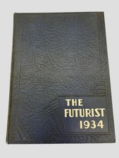 1934 The Futurist Grove High School Paris Tennessee Yearbook Vintage Art Deco TN picture