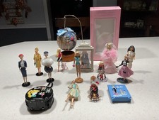 Vintage Hallmark Barbie Travel Cases and Barbie Christmas Ornament Lot(No Boxes) picture