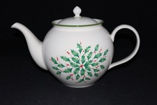 LENOX DIMENSION COLLECTION HOLIDAY TEAPOT picture