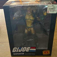 Hasbro G.I. Joe Serpentor Collectible Statue 11in Scale Plastic BRAND NEW in box picture