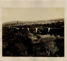 Pedra, Algeria, Mansourah Ruin Vintage Albumen Print, Algeria Album Print picture