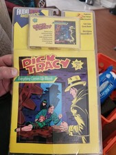 Vintage 1990 Dick Tracy Audio Action Adventure Cassette & Comic Book Episode 2 picture