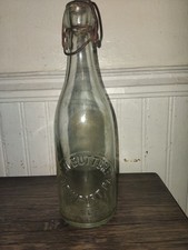 Antique T.H. Buttorf Newport Pa Blob-Top Bottle W/ Swing Top Wire Closure picture