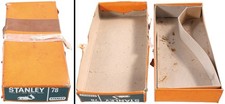 Orig. Pasteboard Box for Englsish Stanley No. 78 Rabbet Plane - mjdtoolparts picture