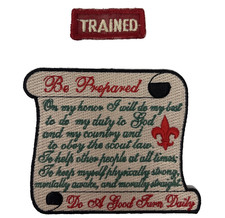 Boy Scouts Of America Patches Lot Be Prepared Scout Law Trained BSA picture