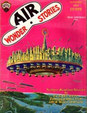 Air Wonder Stories Nov 1929 Frank R. Paul Cvr; Raymond Gallun 1st published s... picture
