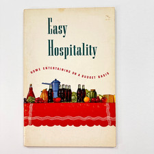 1951 Coca-Cola Easy Hospitality Home Entertaining Budget Booklet Cookbook Coke picture