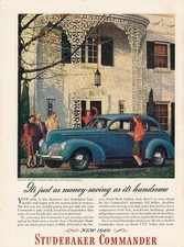 Magazine Ad - 1940 - Studebaker Commander Cruising Sedan picture