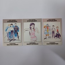 Vintage Evangelion Carddass Masters IL 3pc Lot USED picture