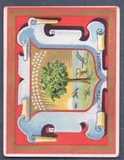 1910-11 T107 Helmar U.S. State Seals & Coat of Arms North Dakota picture