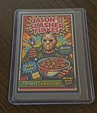 FanArt 24K Gold Leaf Friday the 13th Midnight Snack Jason's Slasher Collectible picture