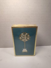 Vintage Crown Playing Cards Sealed Teal Gold Deck Matching Black Deck Available picture