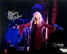REPRINT - STEVIE NICKS PRINTED SIGNATURE / AUTOGRAPH REPRINT 8x10 Photo picture