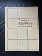 Arbutus Indiana University Bloomington 1975-1976 Vol 83 Yearbook Vintage picture