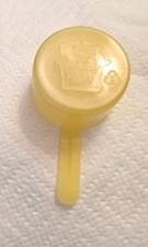 Vintage Chock full o'Nuts Yellow Coffee Scoop The Heavenly Coffee picture