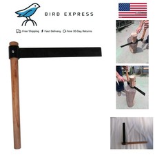 15-inch Forged Blade Shingle Froe and Kindling Axe with 18in Wooden Handle picture