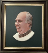 HH AGA KHAN IV 3D PHOTO W FRAME DIAMOND JUBILEE 1957-2017 -RARE COLLECTORS ITEM. picture
