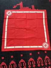1937 BSA Boy Scouts National Jamboree Washington DC Full Square Neckerchief 31” picture