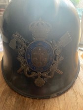 VINTAGE ITALIAN FIRE HELMET FROM 1972 (TORINO) picture