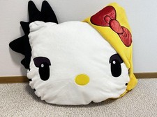 Sanrio X Japan Yoshikitty BIG face cushion Red Hello Kitty Collaboration Sanrio picture