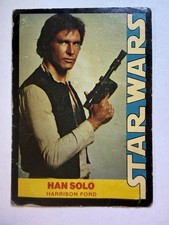 1977 Wonder Bread Star Wars #4 Han Solo Harrison Ford Vintage Card picture