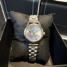 Vintage Disney SII Seiko Eeyore Watch Rotating Flowers New Battery & Gift Box picture