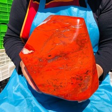 13.72 LB Natural Red Jasper Polished Freeform Crystal Healing Home Decor 4407 picture
