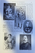 1903 Vintage Illustration The Duke of Teck picture