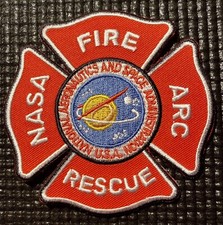 NASA AMES RESEARCH CENTER (ARC) - FIRE DEPT PATCH - 3.5” picture