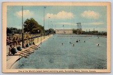 Antique Canada Postcard TORONTO Sunnyside Beach Bathing Pavilion picture