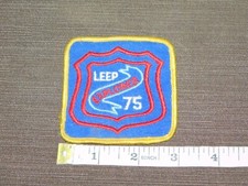 VINTAGE BSA BOY SCOUTS OF AMERICA PATCH 75 LEEP EXPLORER picture