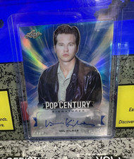 2019 Leaf Pop Century Signatures Val Kilmer Signed Autographed Card /25 picture