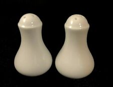 White Porcelain Ceramic Salt and Pepper Shakers by Wilmax picture