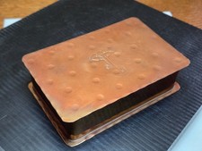VTG 1920-30s Roycroft Hammered and Flat Copper Cigarette Box Stamped -Very RARE picture
