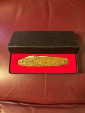 VTG KUTMASTER Utica 2 Blade Pocket Knife Camel 80th Anniversary picture