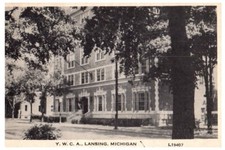 Vintage Postcard 1941 Y.M.C.A. Building, Lansing, Michigan (MI) picture