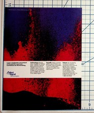 1986 Allied-Signal Technologies Bendix Laser Ranging Earth Crust Movement Ad picture